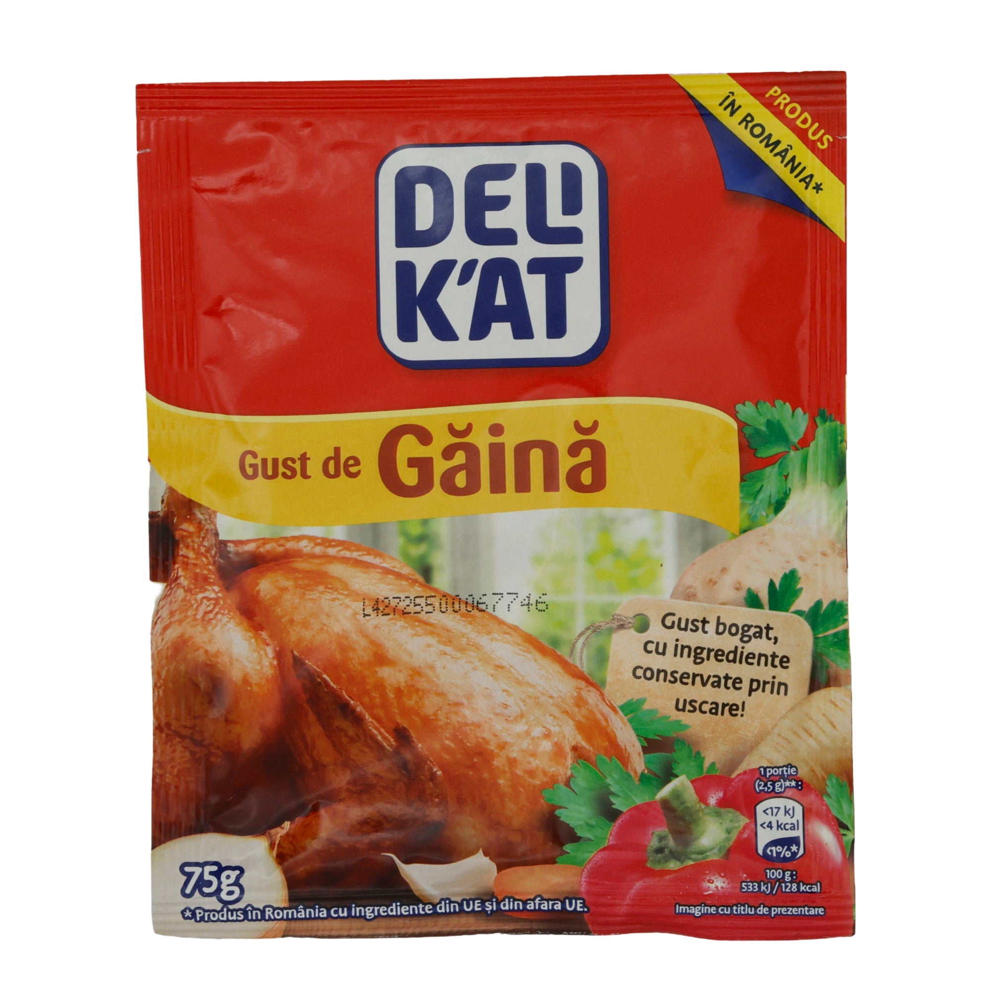 Hühnergeschmack Deli Kat – Gust de Găină | 75 g DELIKAT